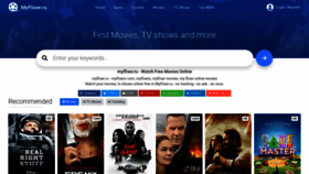 What Myflixer.ru website looked like in 2020 (3 years ago)