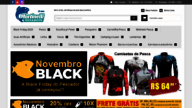 What Martinellipesca.com.br website looked like in 2020 (3 years ago)