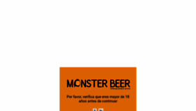What Monsterbeer.info website looked like in 2020 (3 years ago)