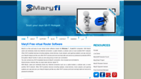 What Maryfi.com website looked like in 2020 (3 years ago)