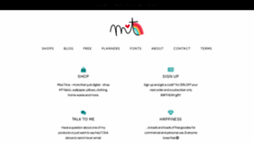 What Misstiina.com website looked like in 2020 (4 years ago)