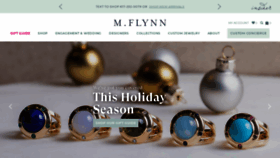 What Mflynnjewelry.com website looked like in 2020 (3 years ago)