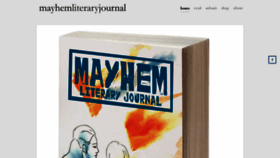 What Mayhemjournal.co.nz website looked like in 2020 (3 years ago)