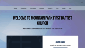 What Mpfbc.org website looked like in 2020 (3 years ago)