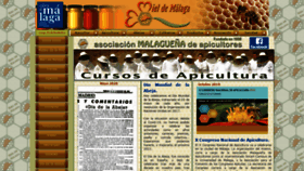 What Mieldemalaga.com website looked like in 2020 (4 years ago)