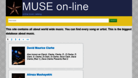 What Mp3muse.ru website looked like in 2020 (3 years ago)
