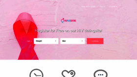 What My.hivplusdating.com website looked like in 2020 (3 years ago)