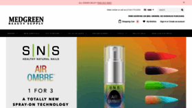 What Medgreenbeautysupply.com website looked like in 2020 (3 years ago)