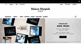 What Maisonmargiela-fragrances.us website looked like in 2020 (3 years ago)
