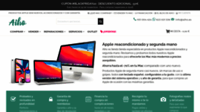 What Mactualizate.es website looked like in 2020 (3 years ago)