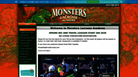 What Monsterslax.com website looked like in 2020 (3 years ago)