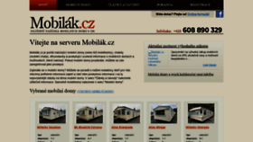 What Mobilak.cz website looked like in 2020 (3 years ago)