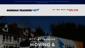 What Morgantransfer.com website looked like in 2020 (4 years ago)