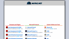 What Mutaz.pro website looked like in 2020 (3 years ago)