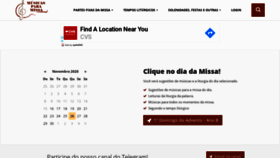 What Musicasparamissa.com.br website looked like in 2020 (3 years ago)