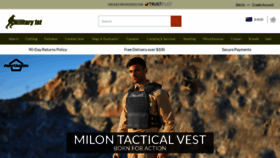 What Military1st.com.au website looked like in 2020 (3 years ago)