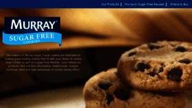 What Murraysugarfree.com website looked like in 2020 (3 years ago)