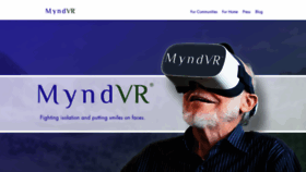 What Myndvr.com website looked like in 2020 (3 years ago)