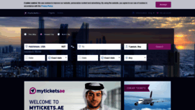 What Mytickets.ae website looked like in 2020 (3 years ago)