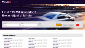 What Mobil.mitula.co.id website looked like in 2020 (3 years ago)