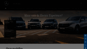 What Mercedes-benz.nl website looked like in 2020 (3 years ago)