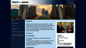 What Markandjason.com website looked like in 2020 (3 years ago)