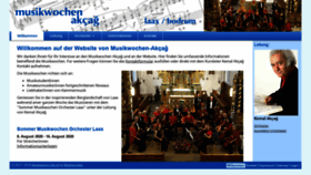 What Musikwochen-akcag.ch website looked like in 2020 (3 years ago)