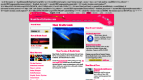 What Mauihealthguide.com website looked like in 2020 (3 years ago)