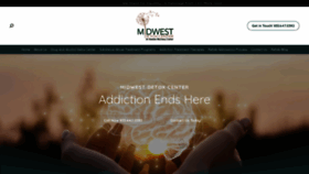 What Midwestdetoxcenter.com website looked like in 2020 (3 years ago)