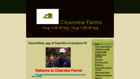 What Myclearviewfarms.com website looked like in 2020 (3 years ago)