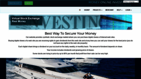 What Moneyonlineinvestment.com website looked like in 2020 (3 years ago)