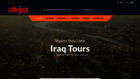 What Muslimholylandtours.com website looked like in 2020 (3 years ago)