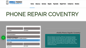 What Mobilephonesrepairs.co.uk website looked like in 2020 (4 years ago)