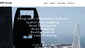 What Mapsurveys.ae website looked like in 2020 (3 years ago)