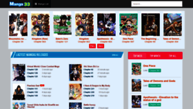 What Manga33.com website looked like in 2020 (3 years ago)