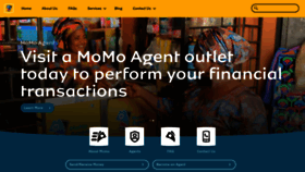 What Momoagent.com.ng website looked like in 2020 (3 years ago)