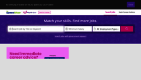 What Mycareersfuture.sg website looked like in 2020 (3 years ago)