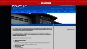 What Mapgroupuk.com website looked like in 2020 (3 years ago)