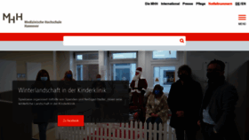 What Mh-hannover.de website looked like in 2020 (4 years ago)
