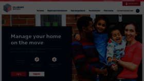 What Myclarionhousing.com website looked like in 2020 (3 years ago)