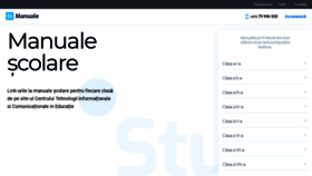 What Manuale.studii.md website looked like in 2020 (3 years ago)