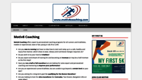 What Motiv8coaching.com website looked like in 2020 (3 years ago)