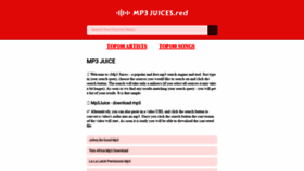 What Mp3juices.red website looked like in 2020 (3 years ago)