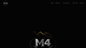 What M4ranchgroup.com website looked like in 2020 (3 years ago)