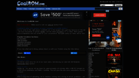 What M.coolrom.com.au website looked like in 2020 (3 years ago)