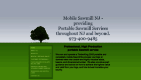 What Mobilesawmillnj.com website looked like in 2020 (3 years ago)