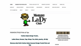What Mommyladyclub.com website looked like in 2020 (3 years ago)