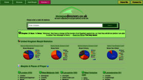 What Mosquedirectory.co.uk website looked like in 2020 (3 years ago)