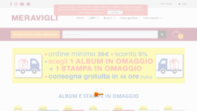 What Meravigliedizioni.it website looked like in 2020 (3 years ago)
