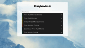 What M.crazymovies.in website looked like in 2020 (3 years ago)